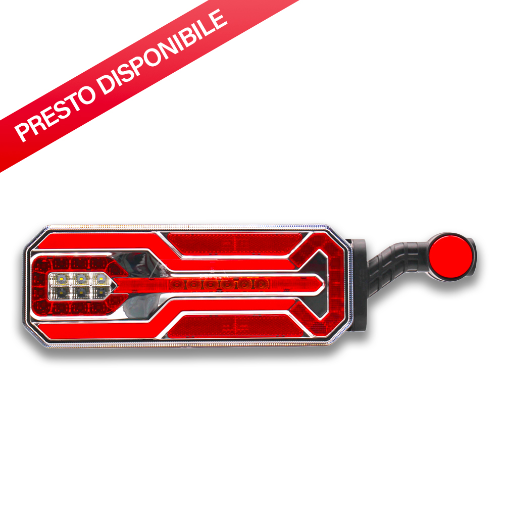 Fanale Led Motrice con Cornetto 4AUX - VIG Destro