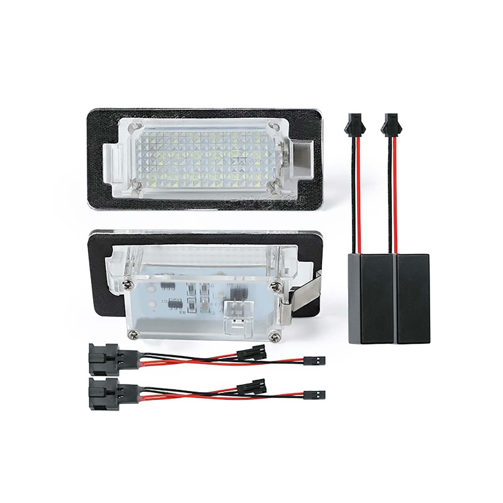Led Licence Plate Light Audi, Seat, Skoda and WV (2P