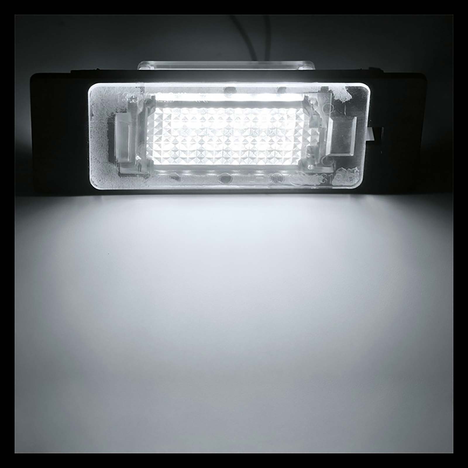 Led Licence Plate Light Audi, Seat, Skoda and WV (2P