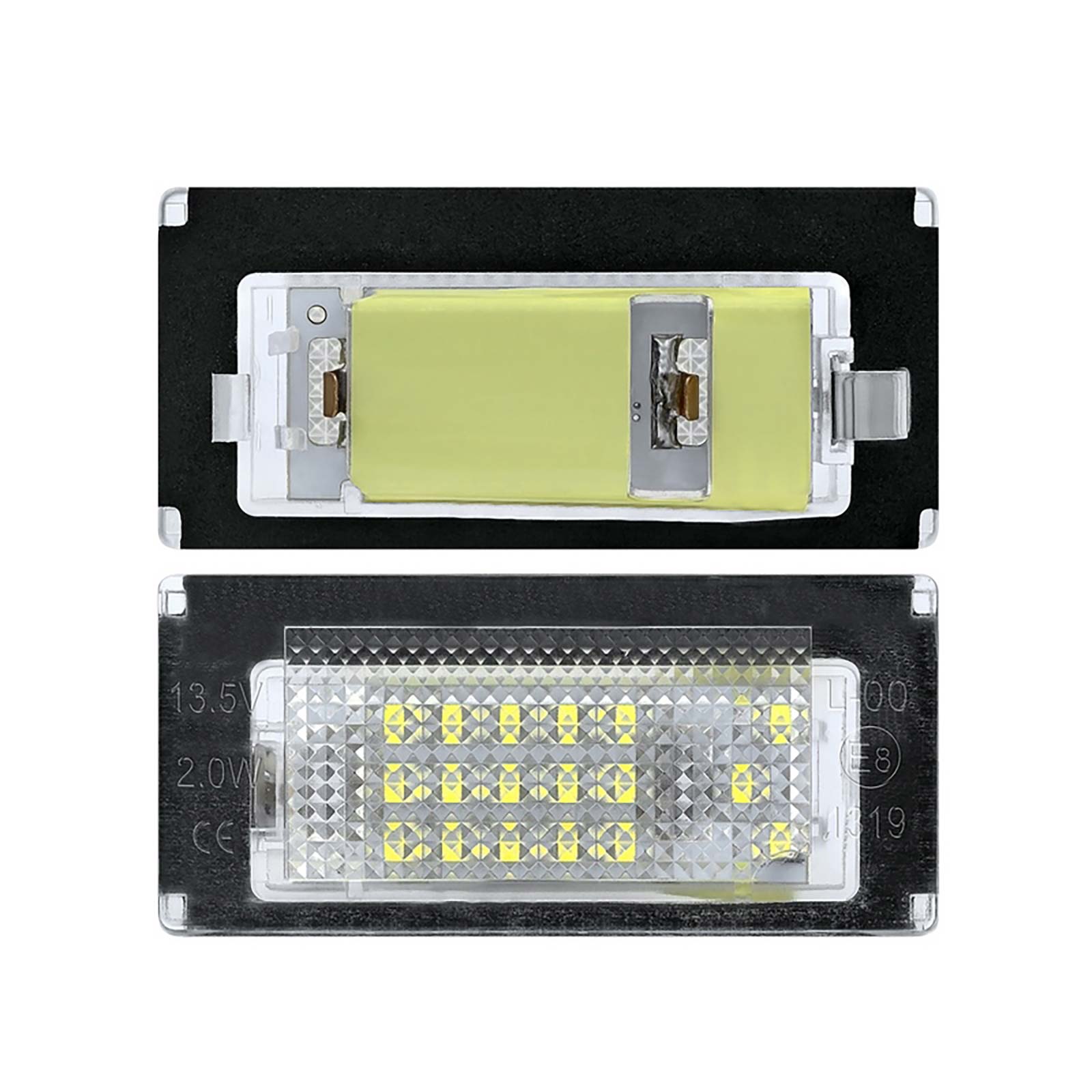 Kit Luce Targa Led Mini(2PCS)