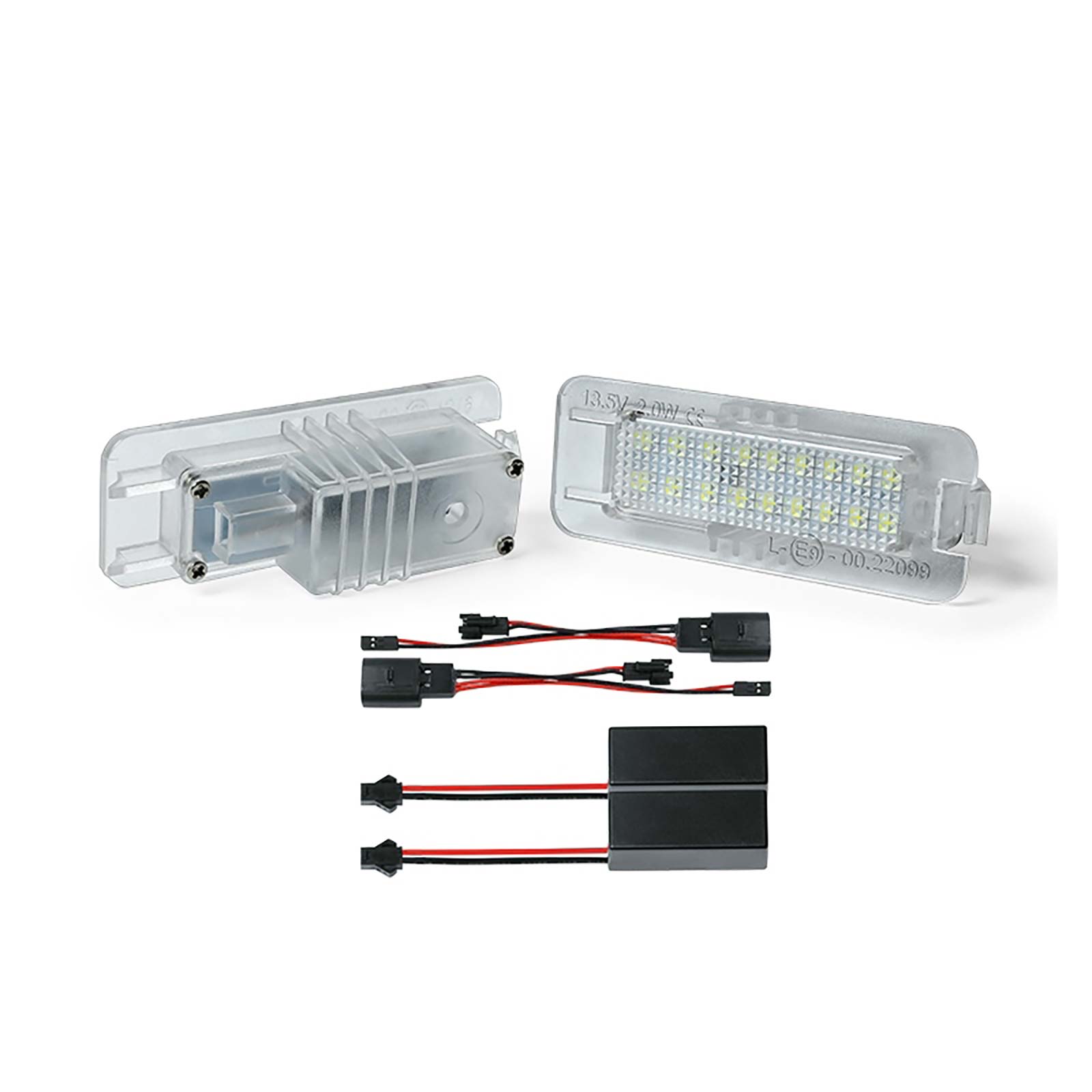 Led Licence Plate Light VW, Skoda and Seat (2PCS)