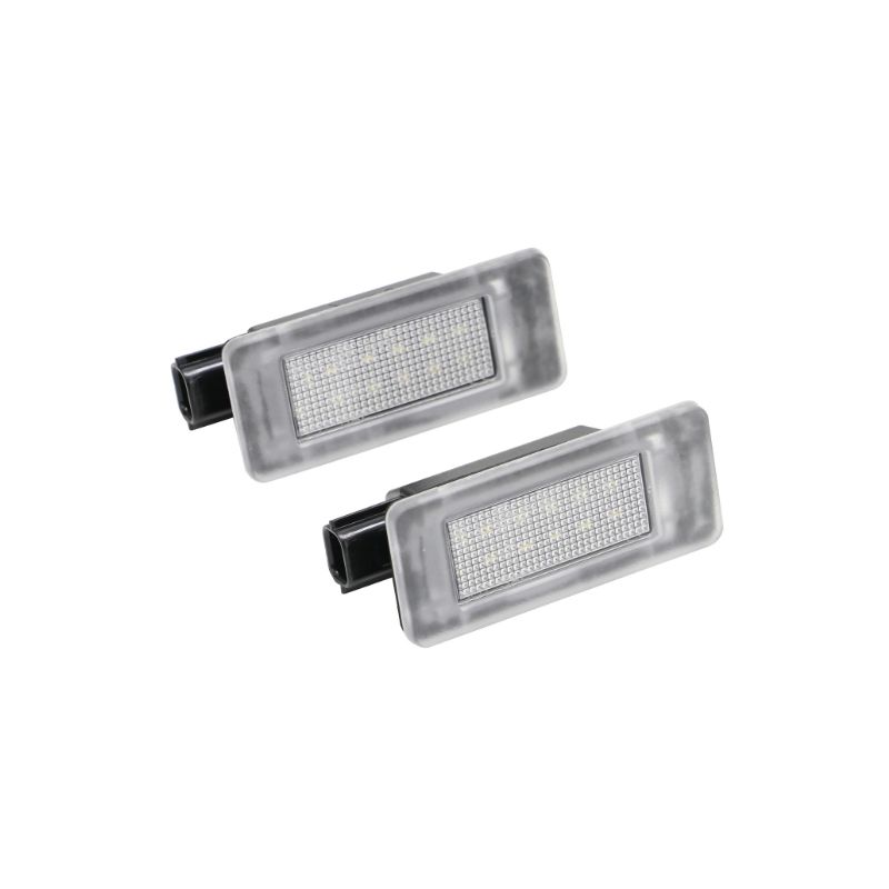 Kit Luce targa nuove Nissan Qashqai e Dacia Duster (2PCS)