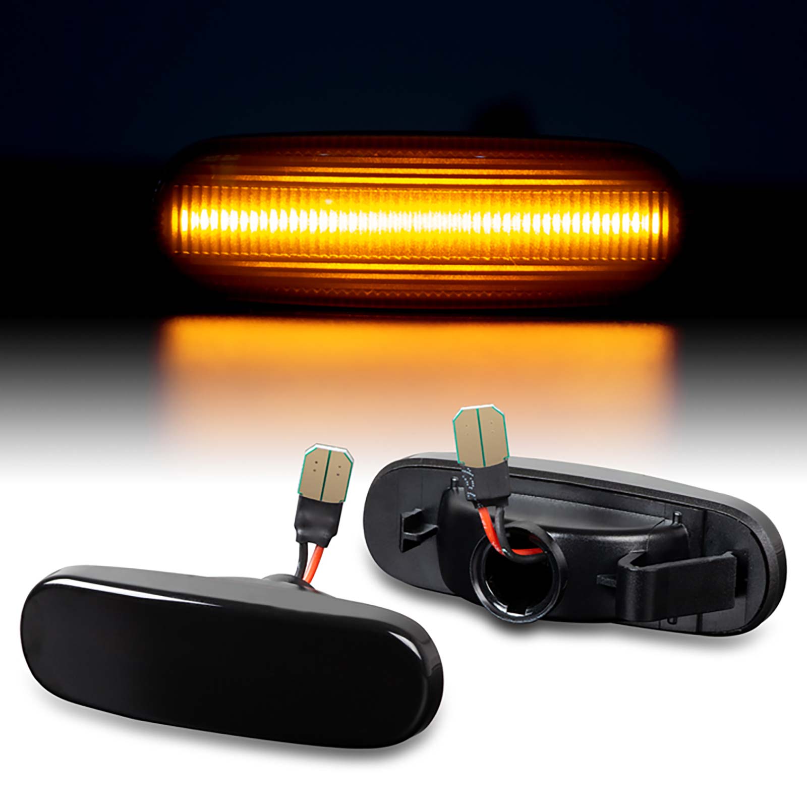 Fiat e Lancia Frecce laterali fumé (2PCS)