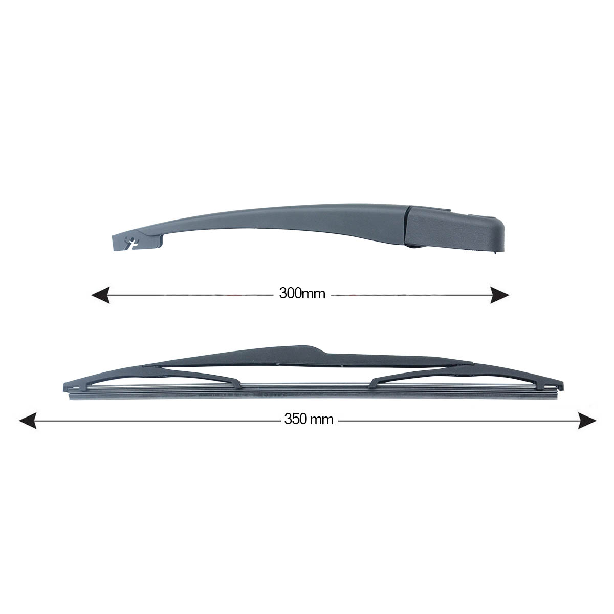 Kit Braccio Tergilunotto CITROEN C4 Picasso I 350mm