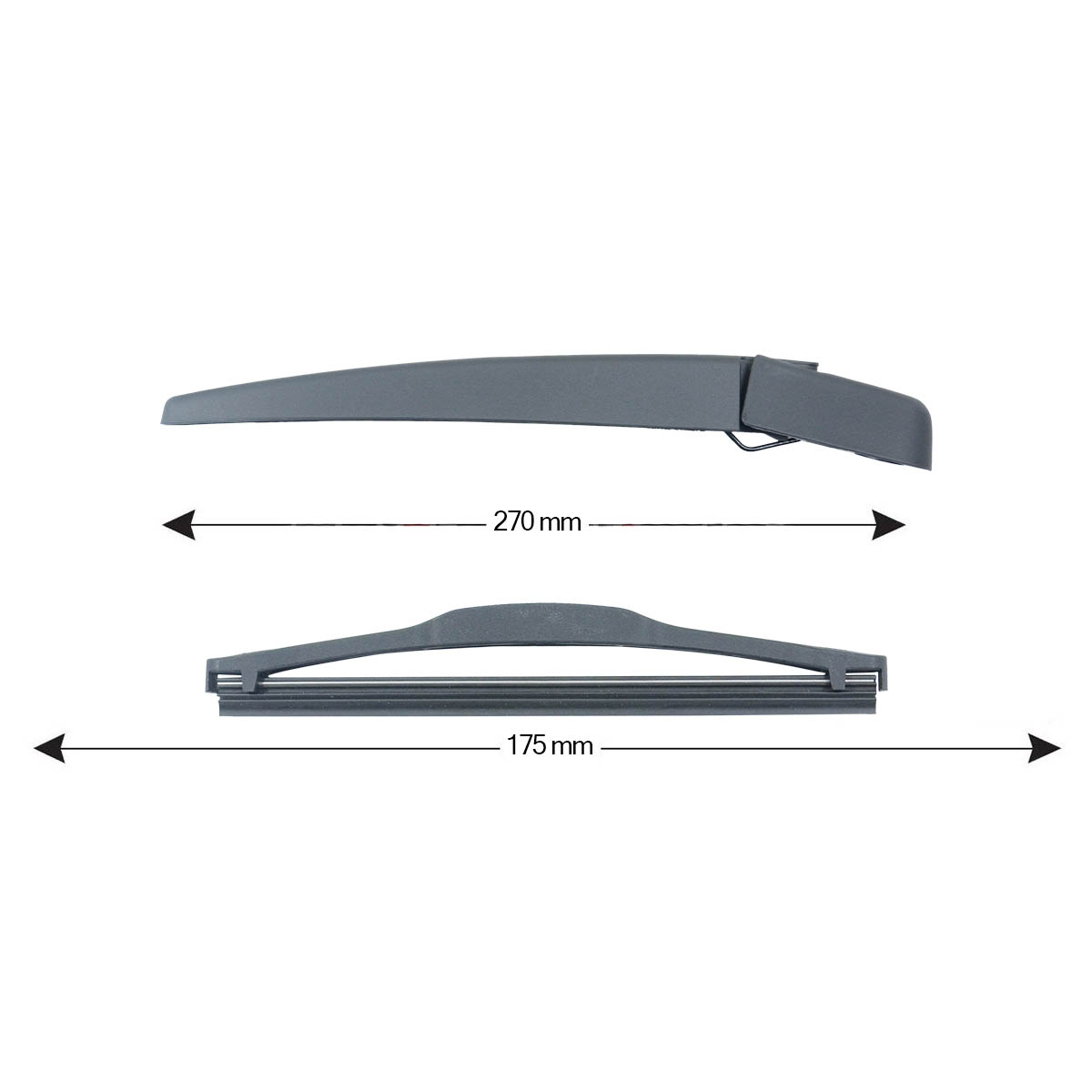 Kit Braccio Tergilunotto CITROEN C4 I Coupè (3P) 175mm 