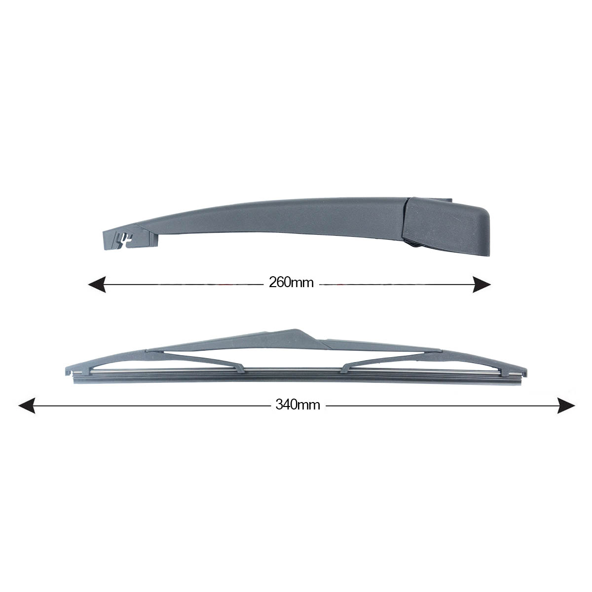 Sparblade Rear Arm Kit FORD Kuga I 340mm 