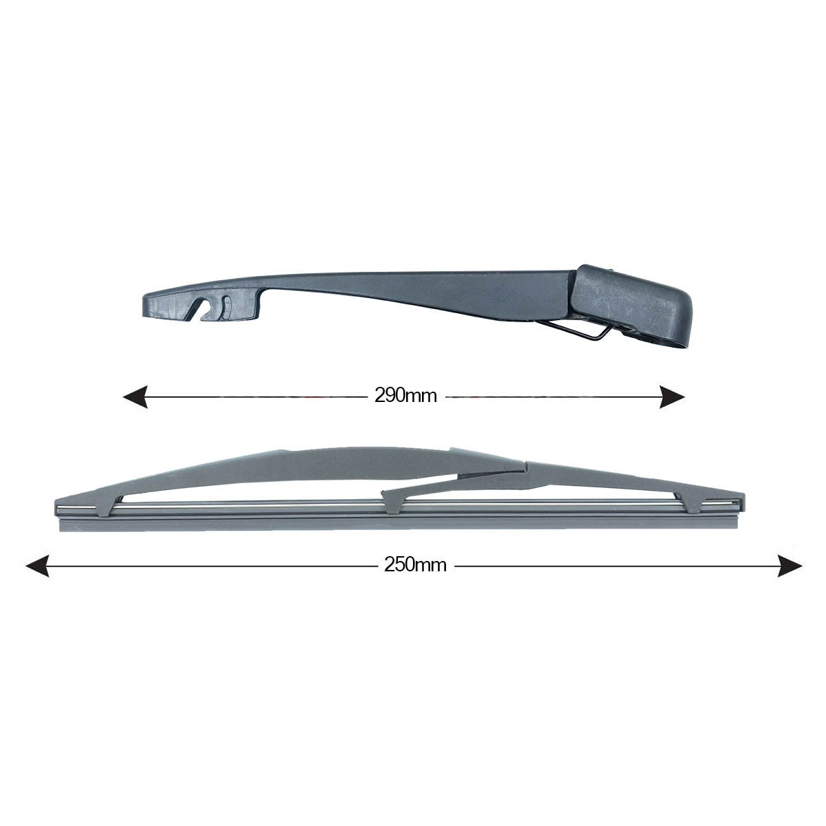 Kit Braccio Tergilunotto NISSAN Leaf 250mm