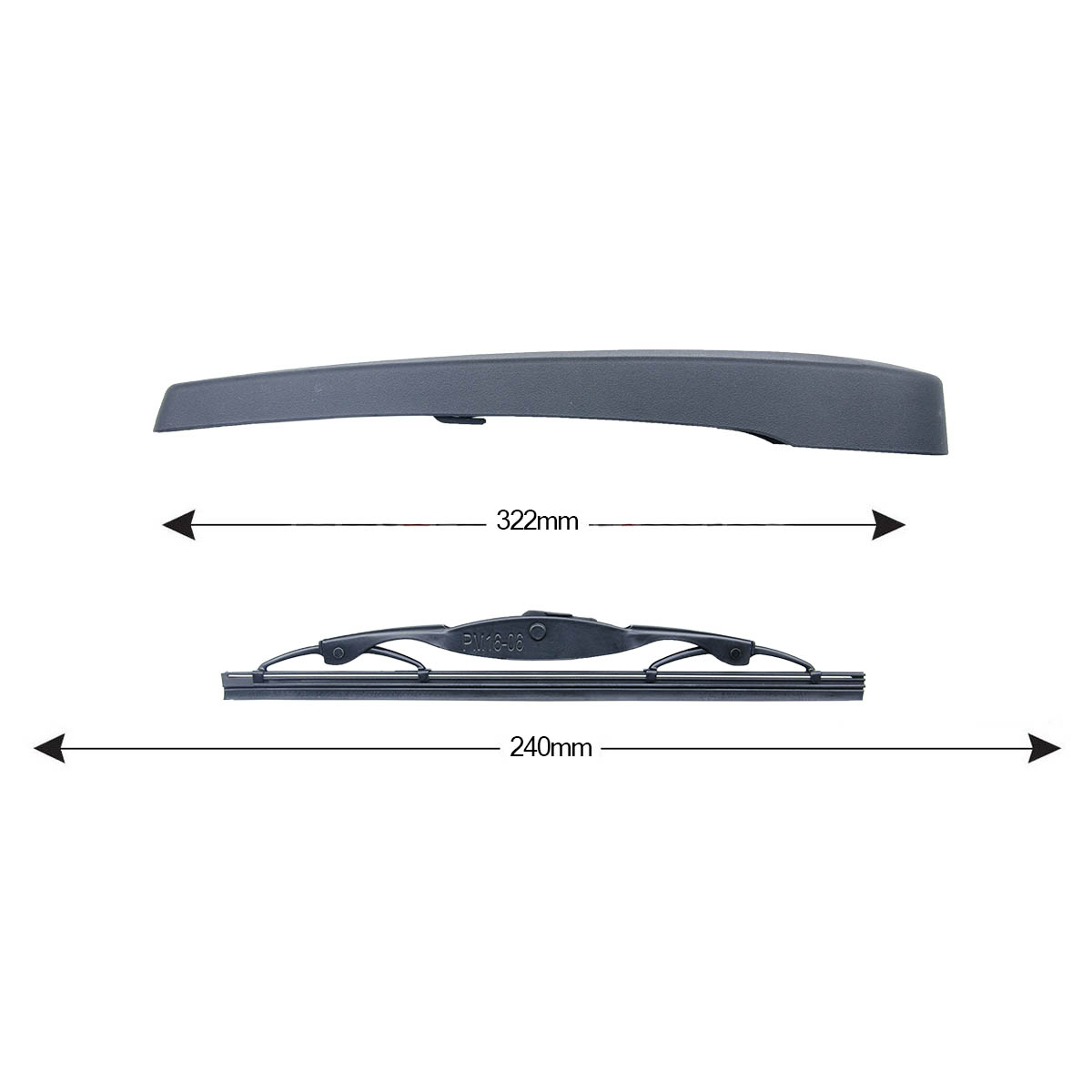TRA-O1M4 Kit Tergilunotto OPEL Mokka 240mm (1PCS)