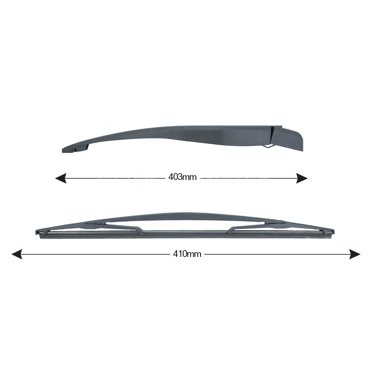 Kit Braccio Tergilunotto OPEL Zafira A 410mm 