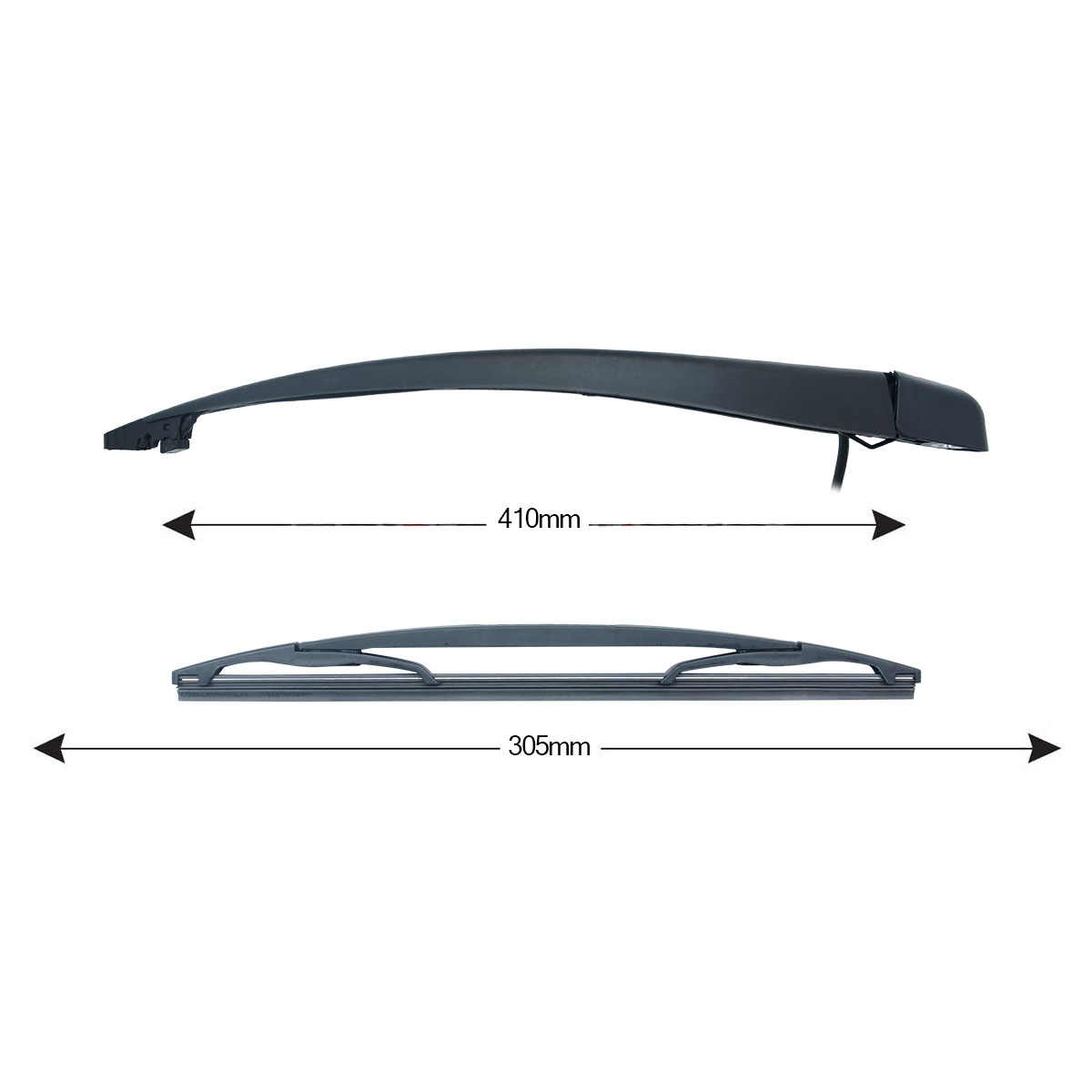 Kit Braccio Tergilunotto RENAULT Twingo I 305mm 