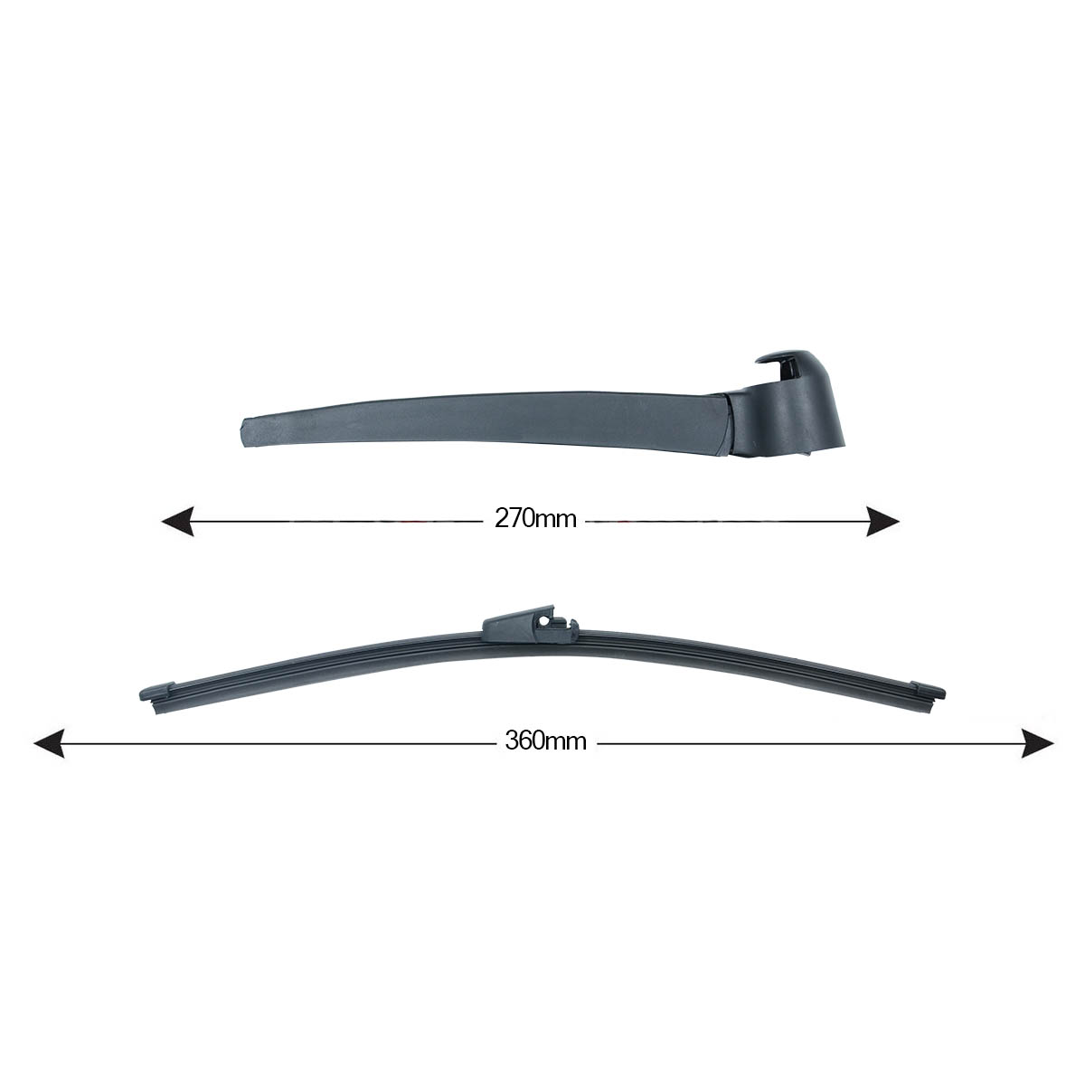 Sparblade Rear Arm Kit VOLKSWAGEN Touareg 360mm