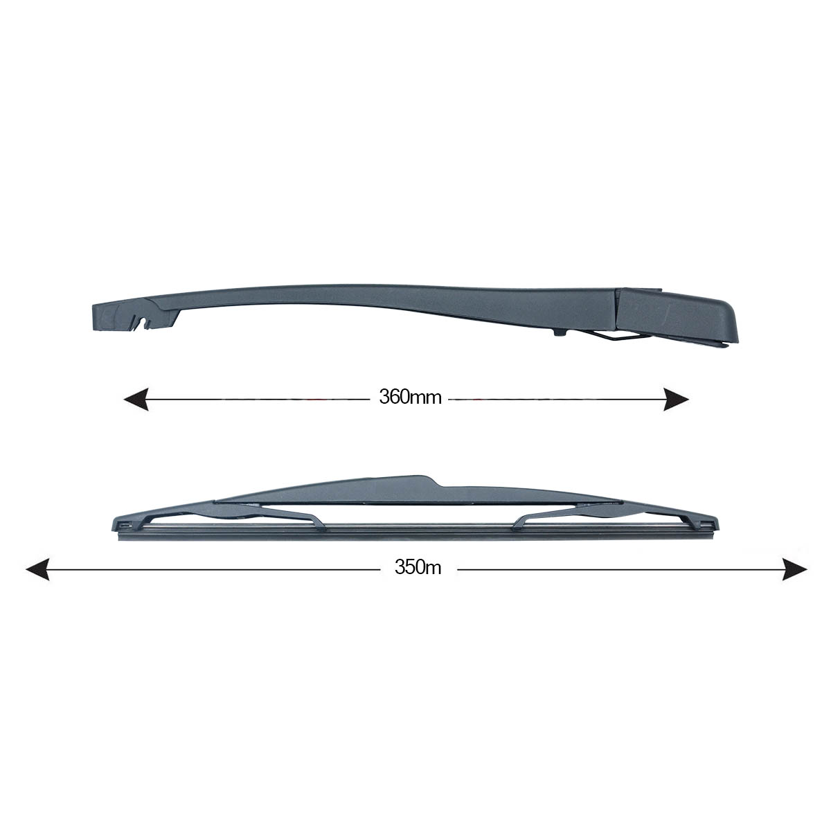 Sparblade Rear Arm Kit VOLVO XC90 I 350mm 