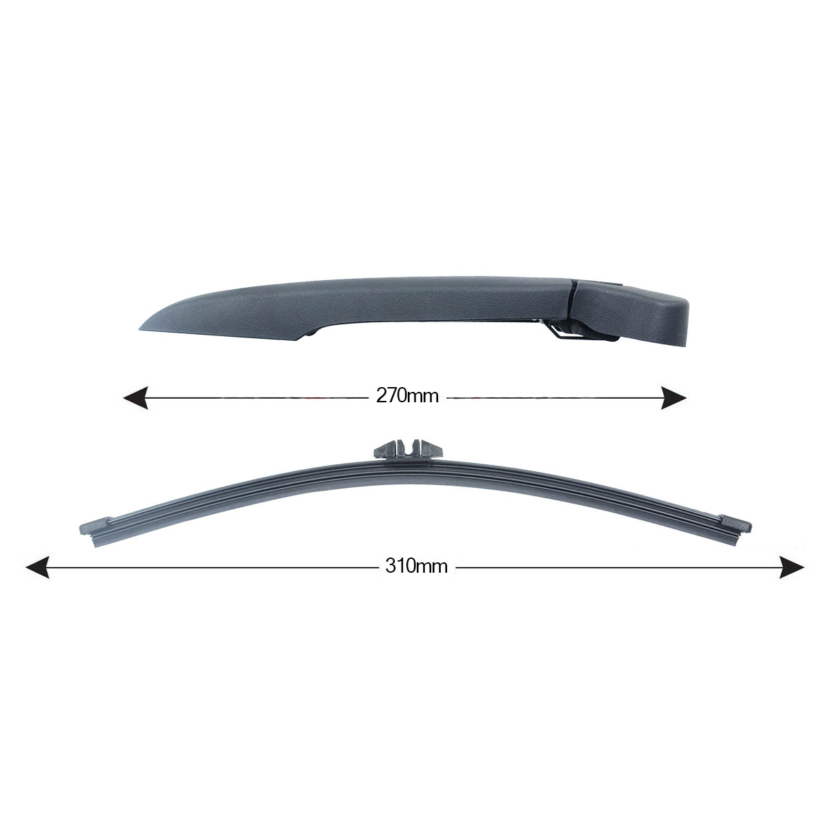 Metzger Braccio Tergicristallo Posteriore Per Audi A3 Sportback E Q3 - Ricambio Originale 2190251