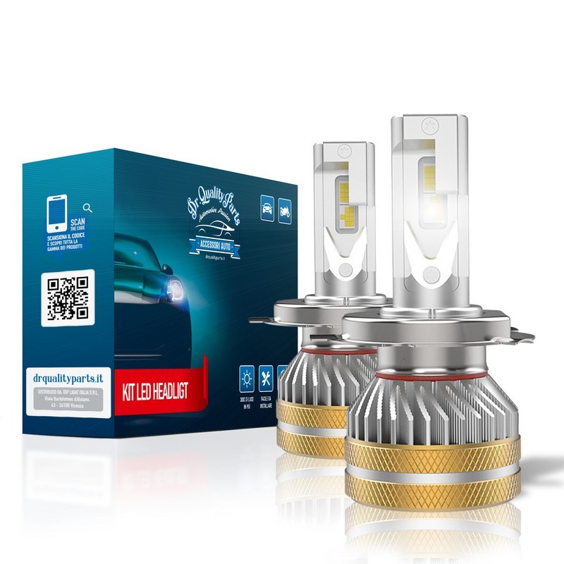 Kit Headlight KYOTO 3 per H4 (2PCS)
