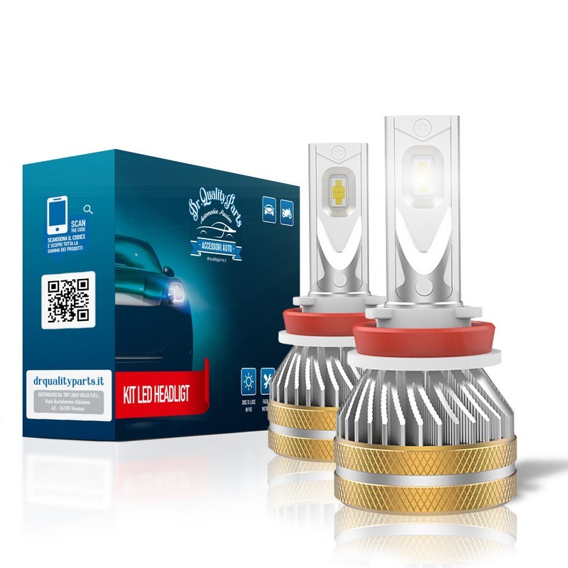 Kit Headlight KYOTO 3 per H8/H9/H11/H16 (2PCS)
