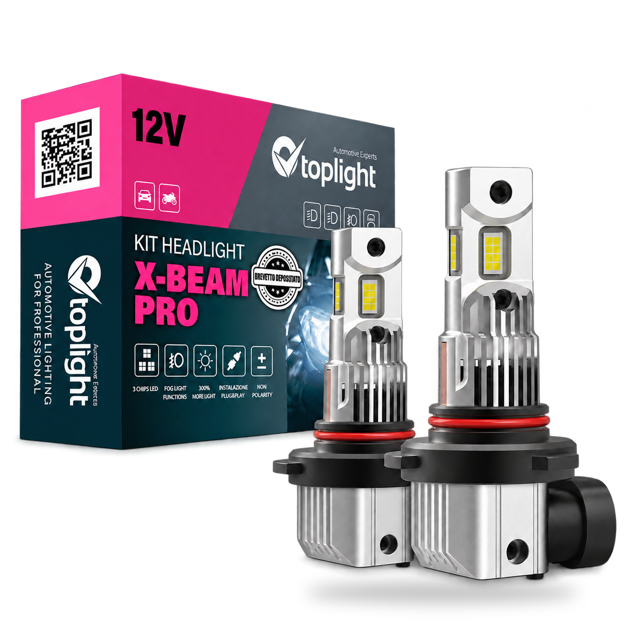 Kit Headlight X-BEAM PRO HB3-9005 (2PCS)