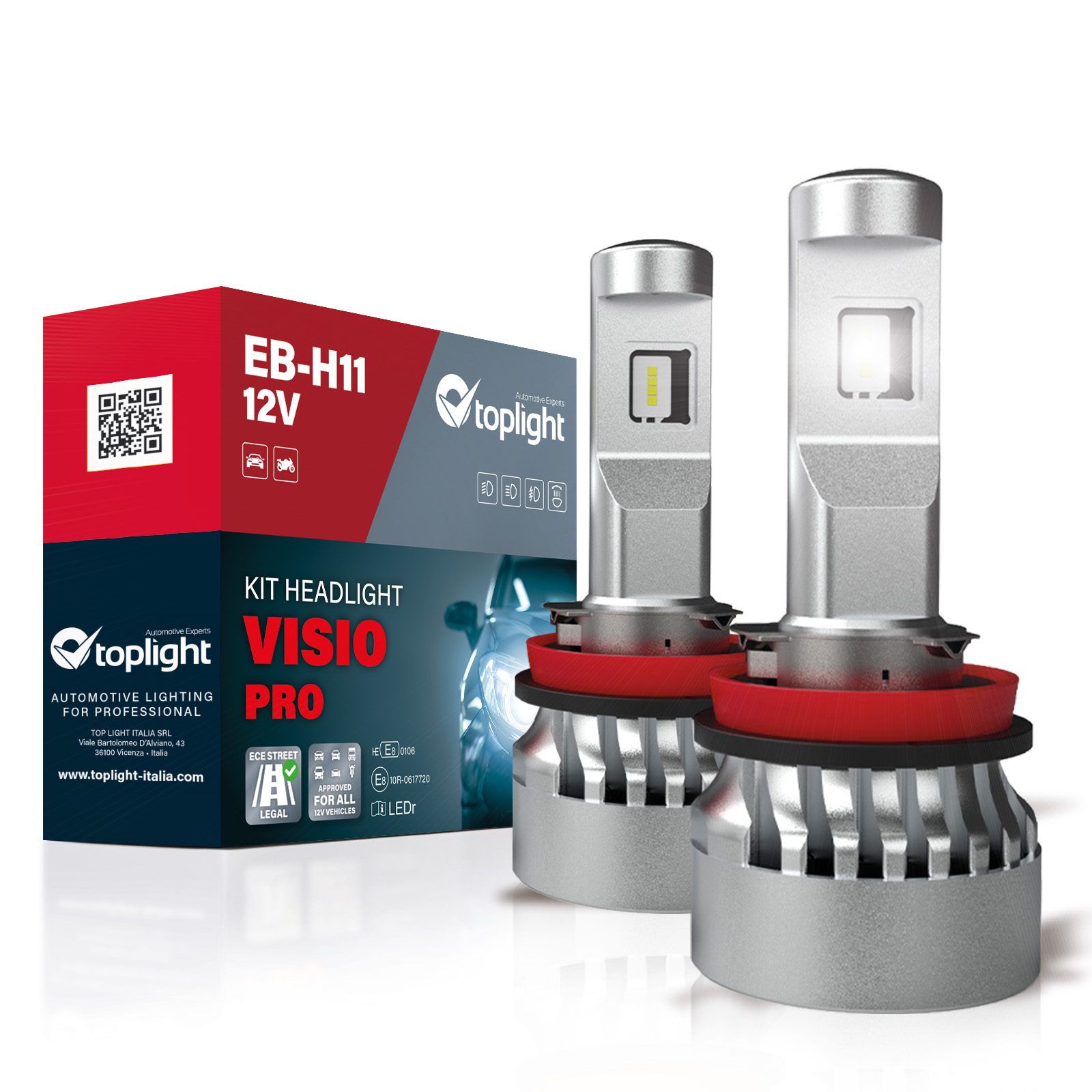 Kit Headlight Visio Pro Led EB-H11